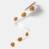 Halloweenpompoenen Satijnen Lint (Achterkant)