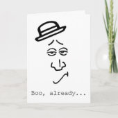 Halloweenpurist Kaart (Voorkant)