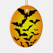 Halloween's vleermuis - keramisch ornament (Rechts)