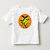 Halloween's vleermuis - kinder shirts (Voorkant)