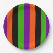 Halloweenstrepen in klassieke kleuren