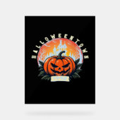 HalloweenTown 1998 Essential T-shirt Acryl Bord (Voorkant)