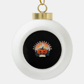HalloweenTown 1998 Essential T-shirt Keramische Bal Ornament (Voorkant)