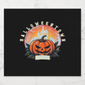 HalloweenTown 1998 Essential T-shirt Sparkling Wijnetiket (Enkel label)