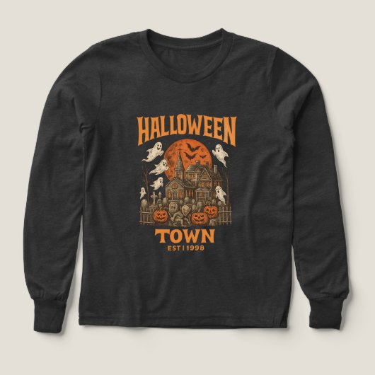 Halloweentown Est 1998  jaren 90 Stijl Graphic (Voorkant)