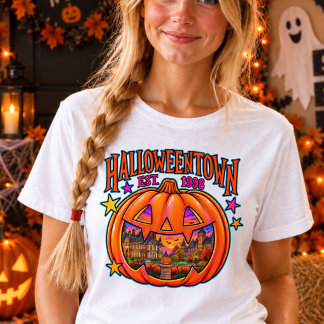 Halloweentown Pompoen Shirt – Retro Halloween 1998
