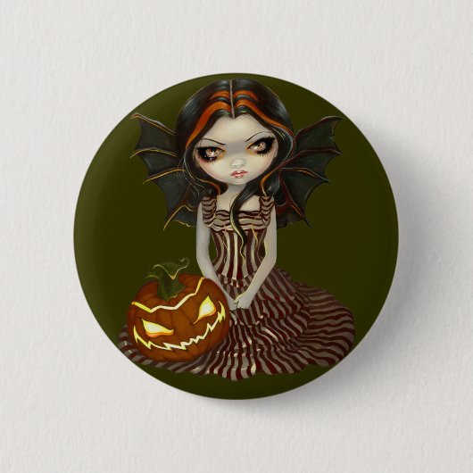 "HalloweenTwilight"-Button Ronde Button 5,7 Cm (Voorkant)