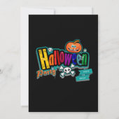 Halloweenuitnodiging, Halloweenpartijuitnodiging, Save The Date (Achterkant)