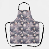 Halloweenvleermuizen | Schattige spookachtig nacht Schort (Voorkant)