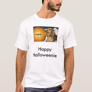 HALLOWEINIE (2), Happy Haloweenie T-shirt