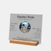 Hallowen Gothic Schedels Tarot De Geliefden Trouwe Acryl Bord (Hoek)