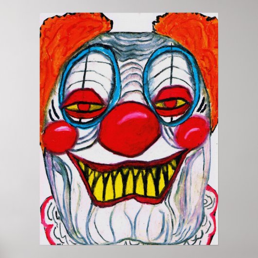 HALLOWEN MONSTER CLOWN poster (Voorkant)
