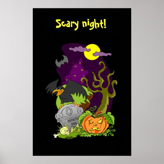 Hallowen Trick or treat? Poster (Voorkant)