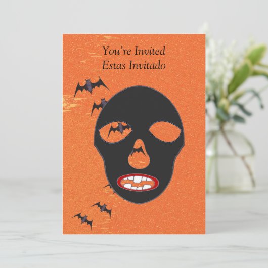 Hallowenn Uitnodiging 11a (Staand voorkant)