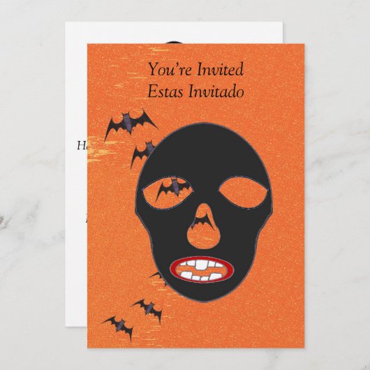 Hallowenn Uitnodiging 11a (Voorkant / Achterkant)