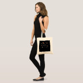Hallowine Halloween citaat Eet Drink Tote Bag (Voorkant (model))