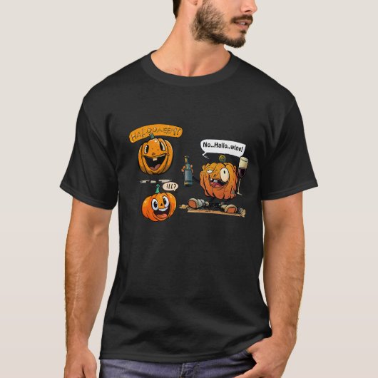 Hallowine T-shirt (Voorkant)
