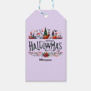 Hallowmas Cadeautags Halloween Kerst Mashup Cadeaulabel