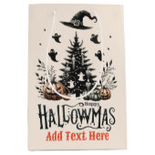 Hallowmas Halloween Kerst Mashup Medium Cadeauzakje (Voorkant)