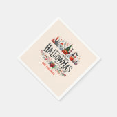 Hallowmas Halloween Kerst Mashup Servet (Hoek)