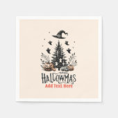 Hallowmas Halloween Kerstmis Mashup Servet (Voorkant)