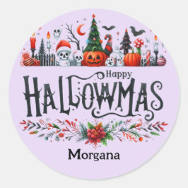 Hallowmas Stickers Halloween Kerst Mashup