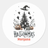 Hallowmas Stickers Halloween Kerst Mashup (Voorkant)