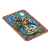 HALLOWS EVE BLACKBIRD WIZARD, HALLOWEEN RAVEN MAGNEET (Rechterzijde)