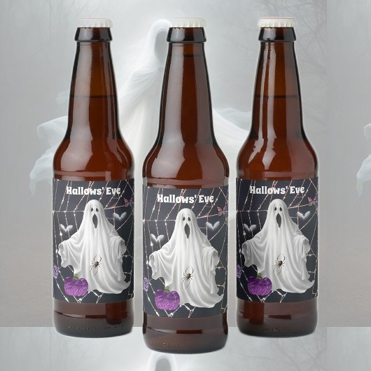 Hallows' Eve Ghost Bier Etiket