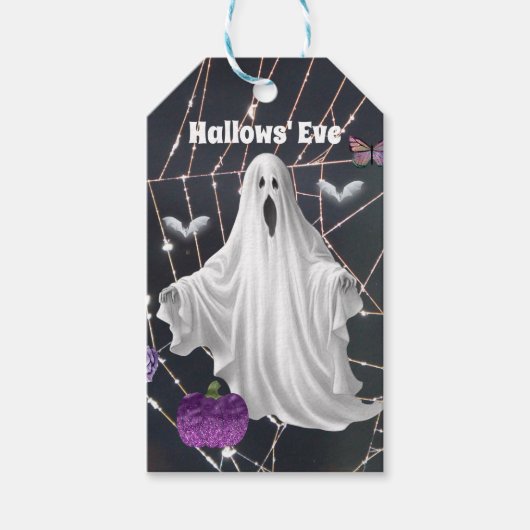 Hallows' Eve Ghost Cadeaulabel (Voorkant)