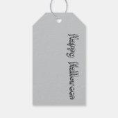 Hallows Graveyard Halloween Cadeaulabel (Achterkant)