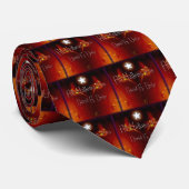 Hallows Hoesje Art Stropdas (Opgerold)