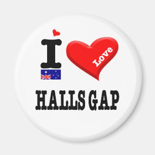 HALLS GAP - I Love Magneet