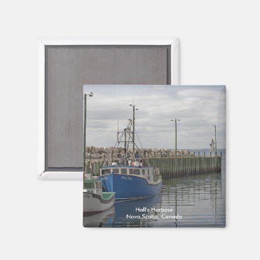 Hall's Harbour Magnet (Voorkant / Achterkant)