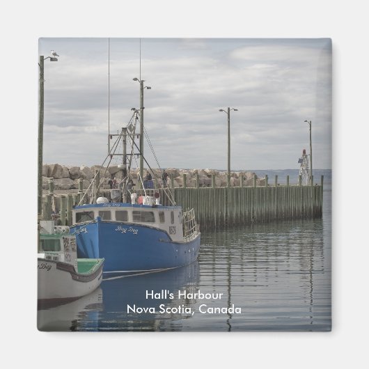 Hall's Harbour Magnet (Voorkant)