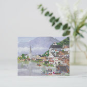 Hallstadt Austria Briefkaart (Staand voorkant)