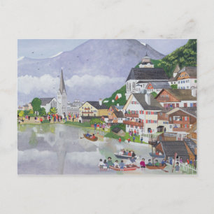 Hallstadt Austria Briefkaart