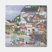 Hallstadt Austria Magneet (Voorkant)