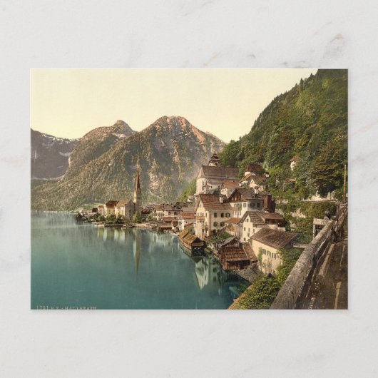 Hallstatt Austria Briefkaart (Voorkant)