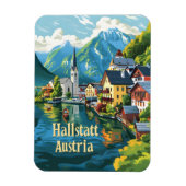 Hallstatt Austria Magneet (Verticaal)