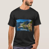 Hallstatt Austria Mountain Lake Alps Summer T-shirt (Voorkant)