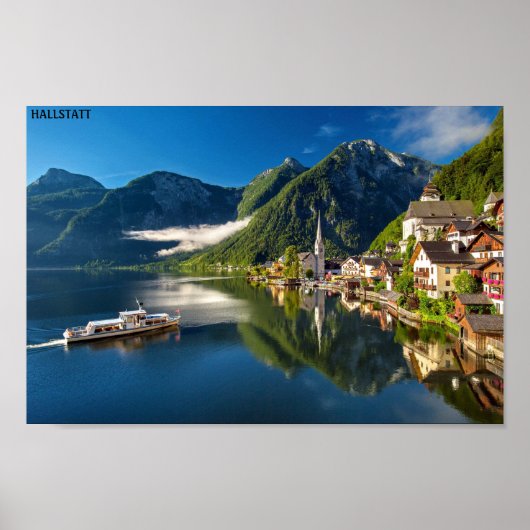 Hallstatt Austria Poster (Voorkant)