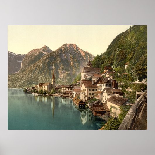 Hallstatt Austria Poster (Voorkant)