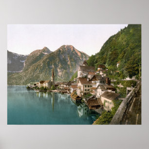 Hallstatt Austria poster
