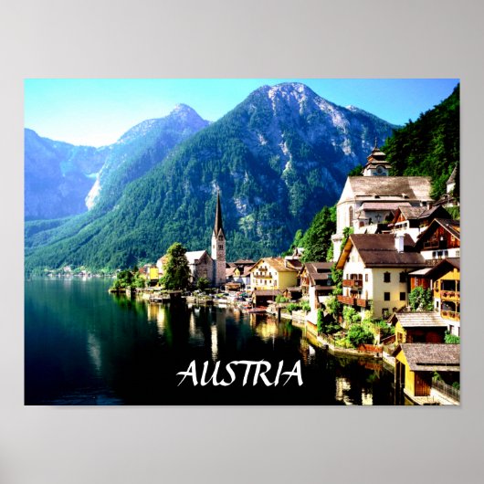 HALLSTATT, AUSTRIA  POSTER (Voorkant)