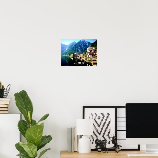 HALLSTATT, AUSTRIA  POSTER (Thuiskantoor)