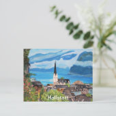 Hallstatt, Briefkaart Oostenrijk (Staand voorkant)