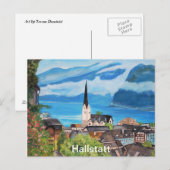 Hallstatt, Briefkaart Oostenrijk (Voorkant / Achterkant)