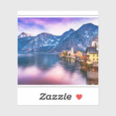 Hallstatt dorp Oostenrijk Sticker (Vel)