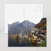 HALLSTATT IN OOSTENRIJK - LAKE HALLSTATT, OOSTENRI BRIEFKAART (Voorkant / Achterkant)
